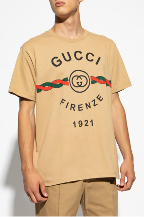 Adidas & Gucci Women's Beige outlet T-shirts